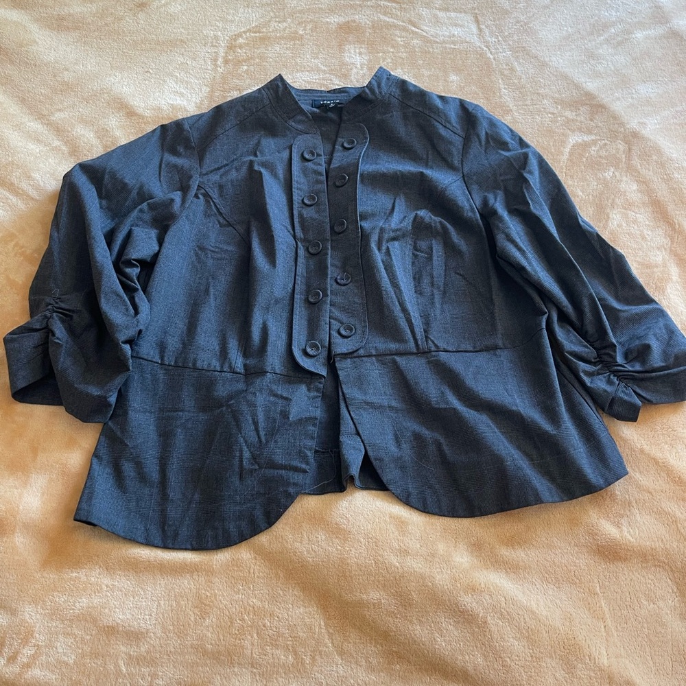 Torrid Charcoal Gray Blazer